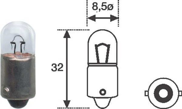 MAGNETI MARELLI Glühlampe, Schlussleuchte